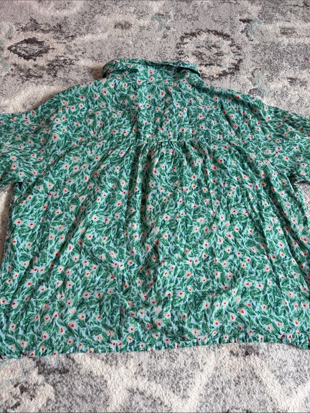 Roller Rabbit Floral Button Down - Picture 9 of 11